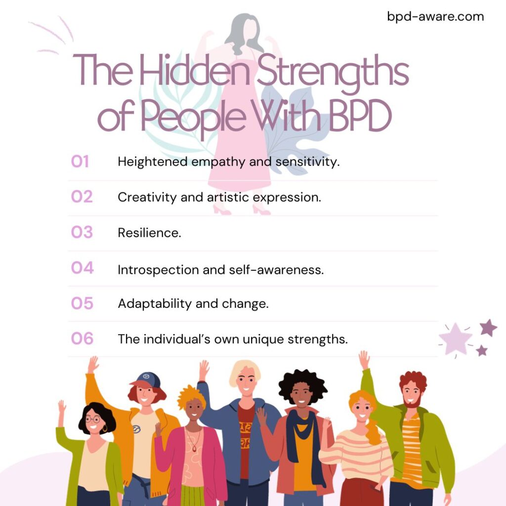 Six hidden strengths of people with BPD.