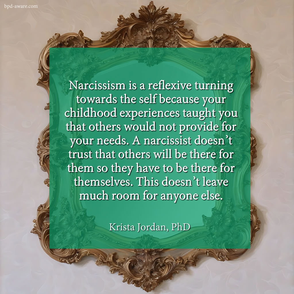 Quote on narcissism.