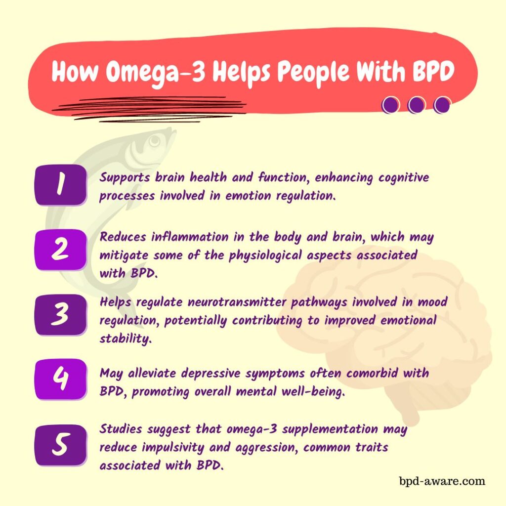 How Omega-3 Helps People With BPD