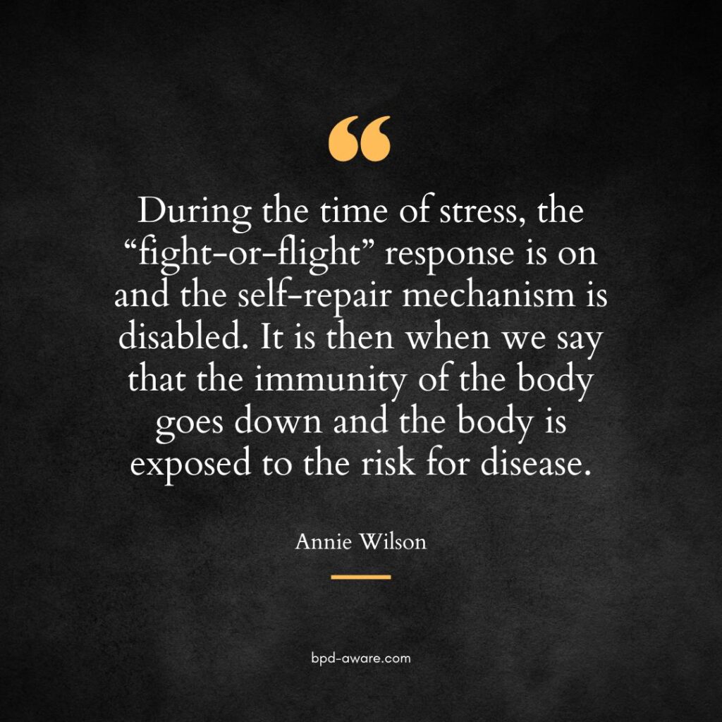 Fight or Flight Response Quote