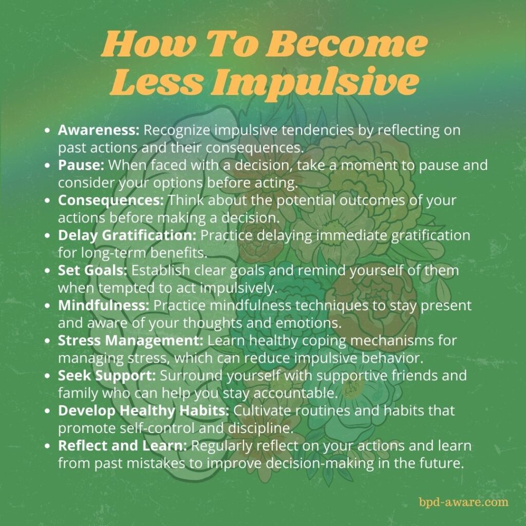 How To Become Less Impulsive