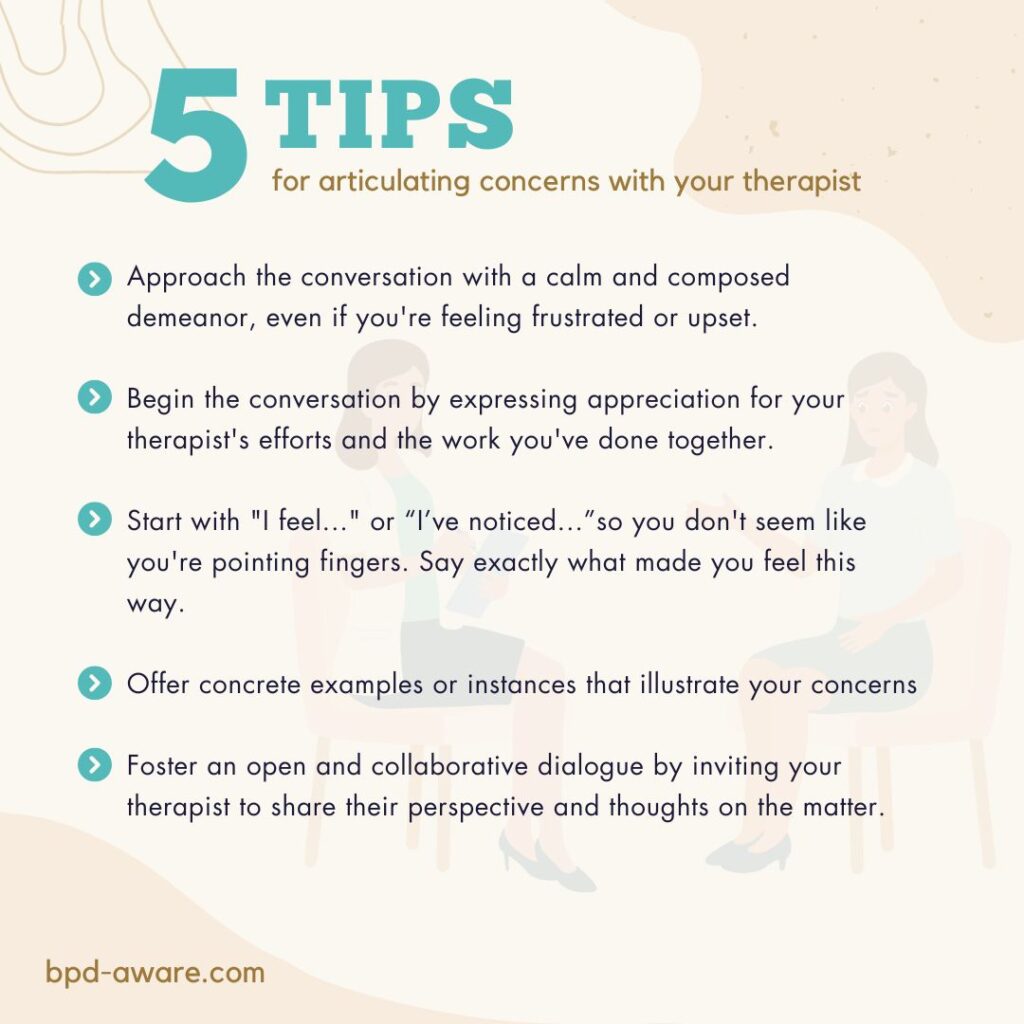 Tips For Articulating Concerns With Your Therapist