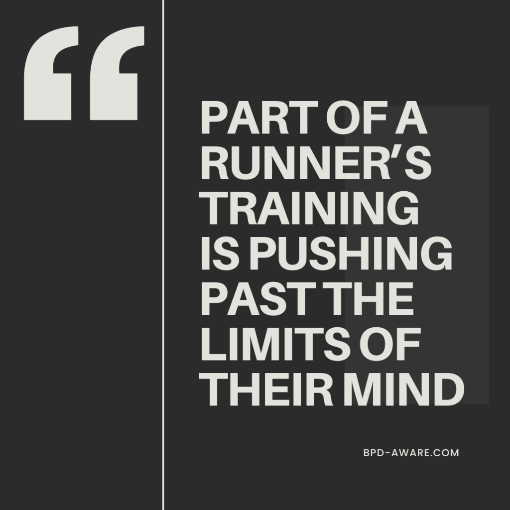 Runner's Training Quote
