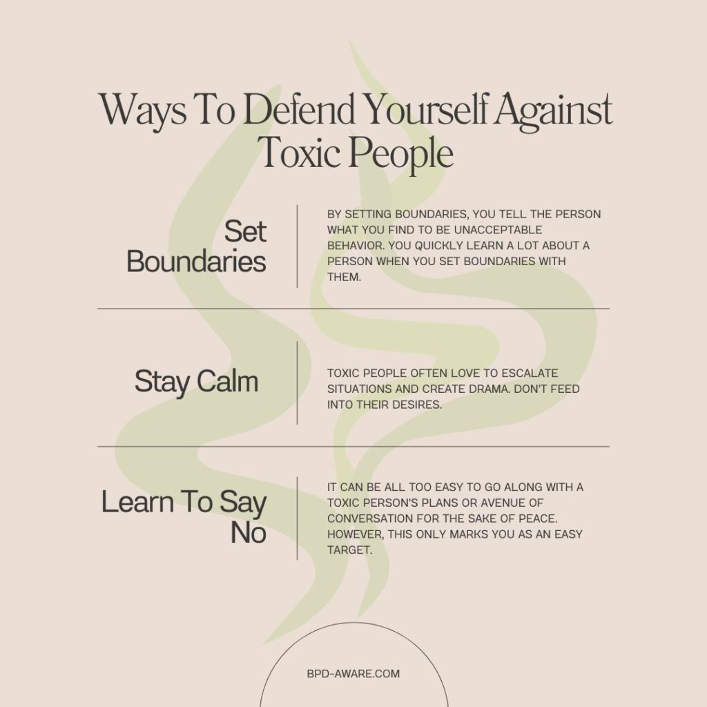 Defend Yourself Against Toxic People