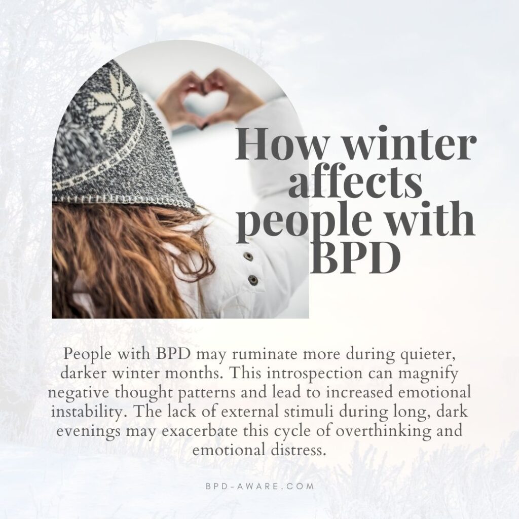 How winter affects people with BPD